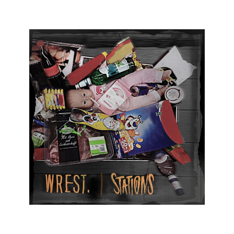 Wrest & Stations - Split 10"
